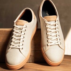 Patina Low Top Sneakers Portland Leather Women's Size 7 NWOT